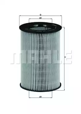 Воздушный фильтр MAHLE/KNECHT LX1805