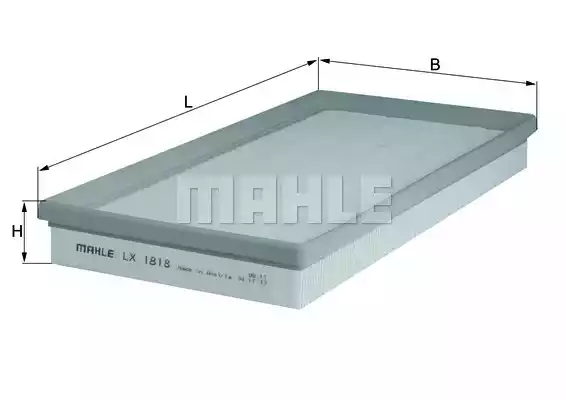 LX1818 MAHLE/KNECHT Фильтр воздушный