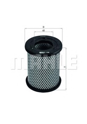 Воздушный фильтр MAHLE/KNECHT LX2000