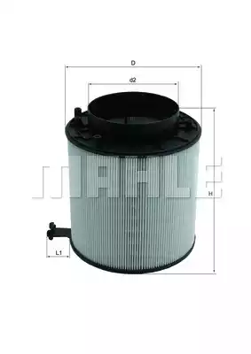 Воздушный фильтр MAHLE/KNECHT LX2091D