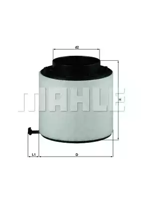 Воздушный фильтр MAHLE/KNECHT LX2092D