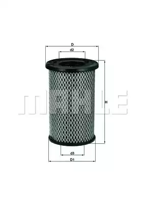 Воздушный фильтр MAHLE/KNECHT LX2968