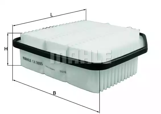 Воздушный фильтр MAHLE/KNECHT LX3005