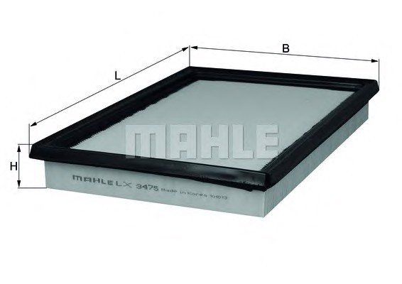 LX3475 MAHLE/KNECHT Воздушный фильтр