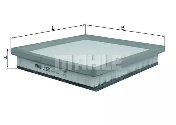 Воздушный фильтр MAHLE/KNECHT LX3580
