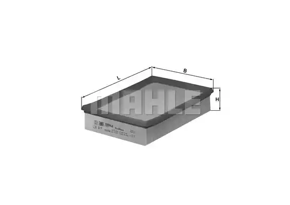 LX417 MAHLE/KNECHT Фильтр воздушный