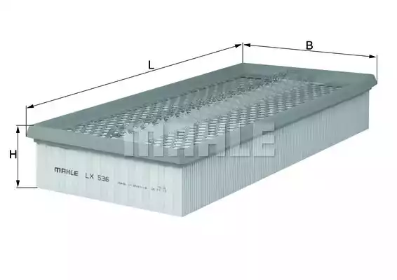 Воздушный фильтр MAHLE/KNECHT LX536