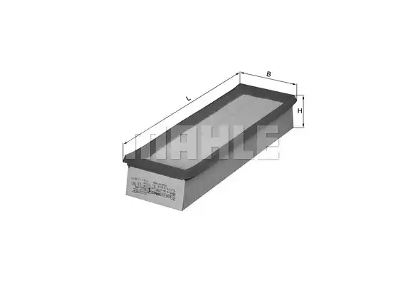 LX541 MAHLE/KNECHT Фильтр воздушный