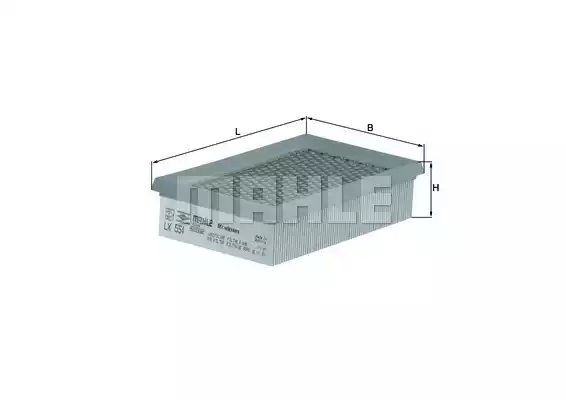 Воздушный фильтр MAHLE/KNECHT LX554