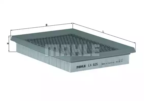 Воздушный фильтр MAHLE/KNECHT LX625