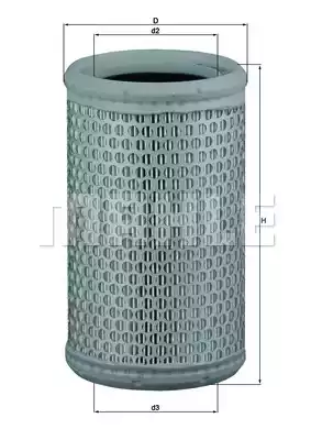Воздушный фильтр MAHLE/KNECHT LX646/1
