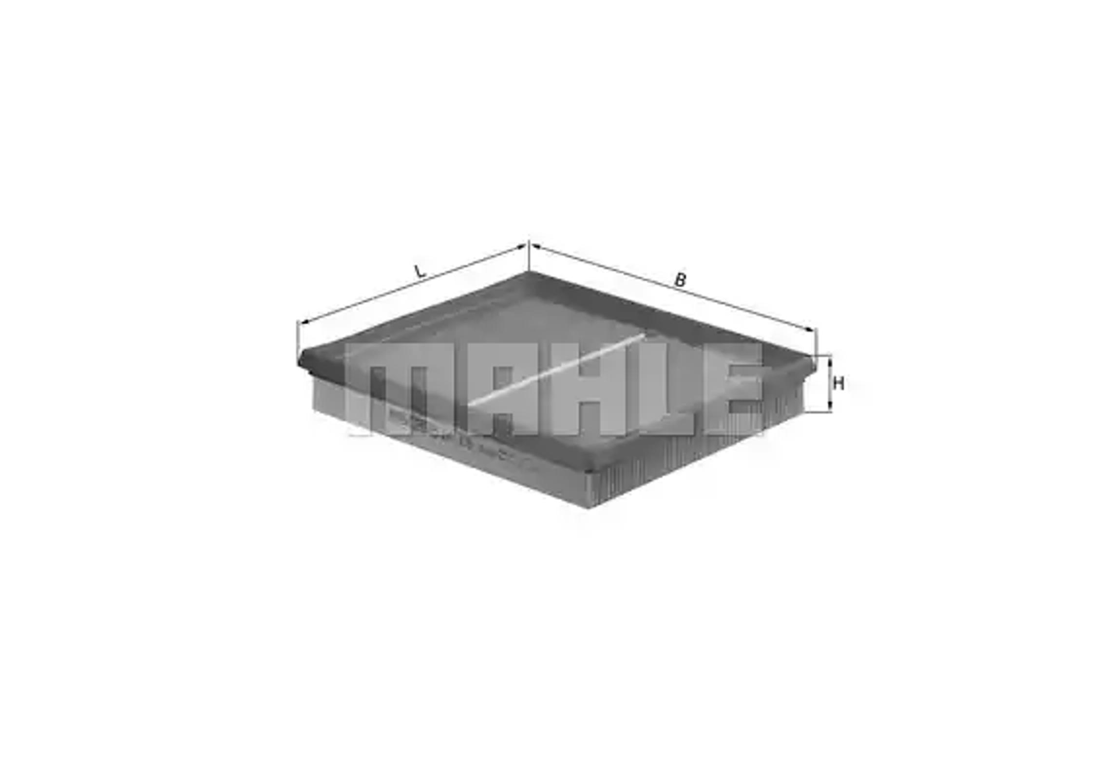 Фильтр воздушный MAHLE/KNECHT LX679