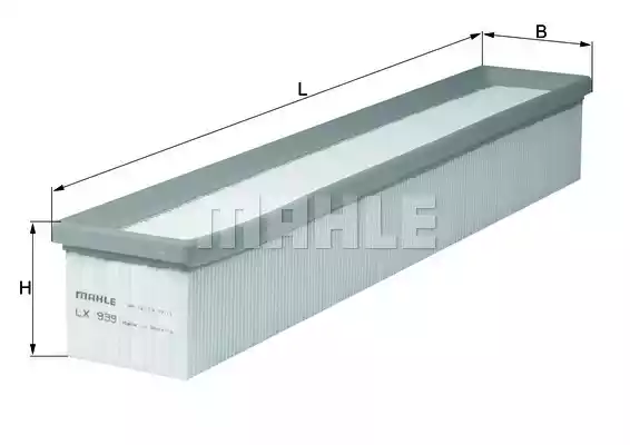 Воздушный фильтр MAHLE/KNECHT LX939
