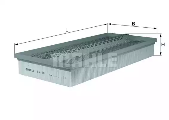 Воздушный фильтр MAHLE/KNECHT LX96
