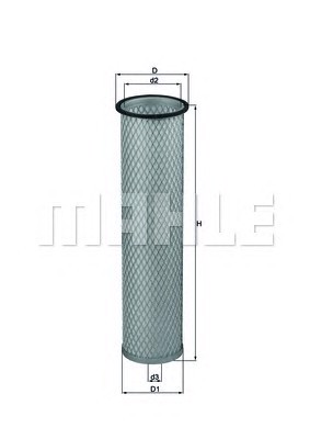 Фильтр добавочного воздуха MAHLE/KNECHT LXS214