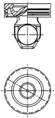 Поршневая группа KOLBENSCHMIDT 40368960