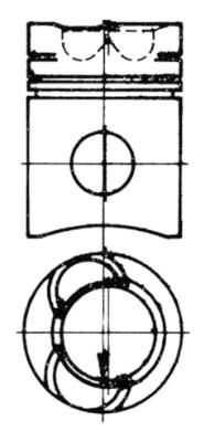 Поршень KOLBENSCHMIDT 41475620