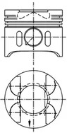 Поршень двигателя KOLBENSCHMIDT 97409600