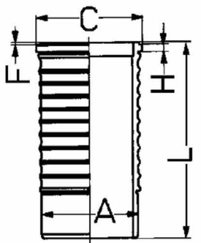 Гильза блока цилиндров KOLBENSCHMIDT 88568110