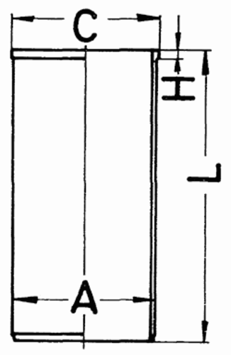 89 823 190 KOLBENSCHMIDT гильза