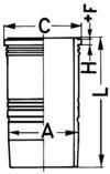 Поршневая группа KOLBENSCHMIDT 90593962