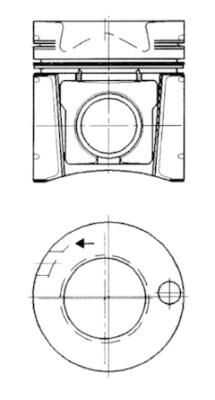 Поршневая группа KOLBENSCHMIDT 93 231 960