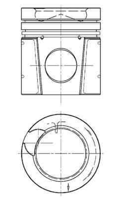 Поршневая группа KOLBENSCHMIDT 94896960