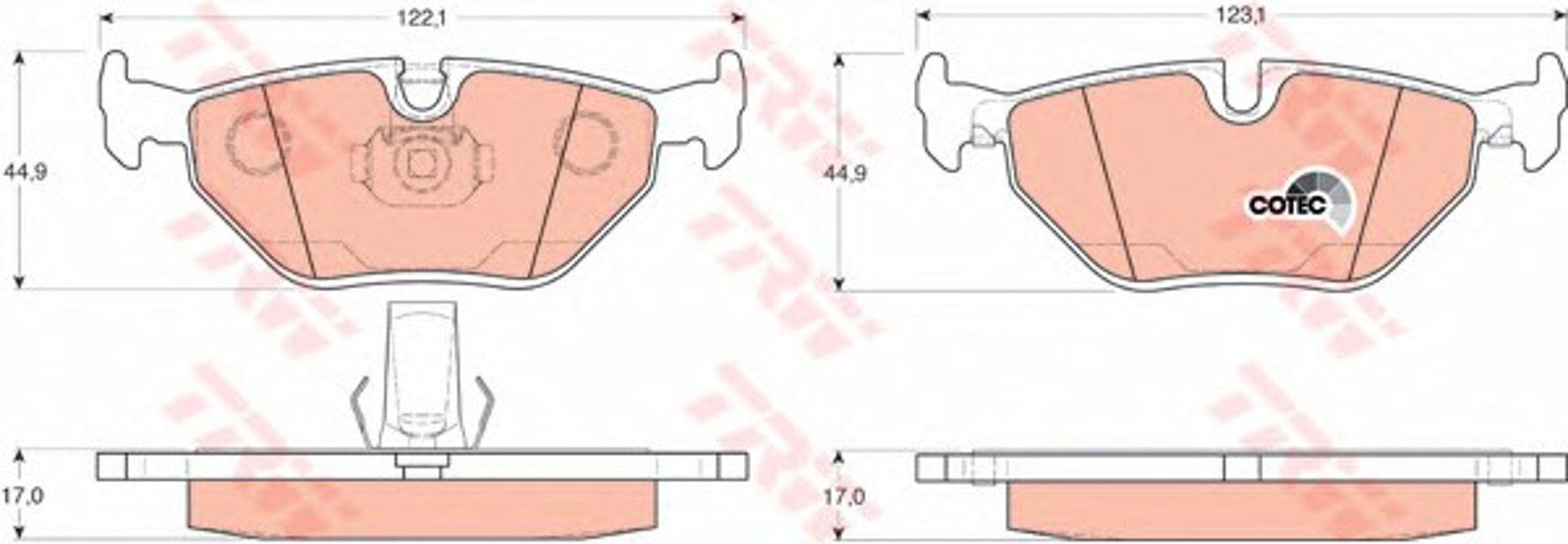 5610086 KONSTEIN Колодки тормозные дисковые