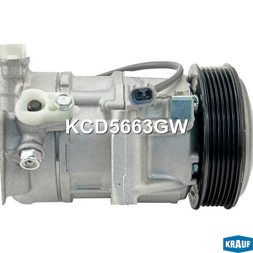 KCD5663GW_компрессор кондиционера!\ Subaru Trezia 1.4D 11> KRAUF KCD5663GW