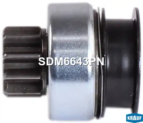 SDM6643PN KRAUF SDM6643PN_бендикс стартера!12z CR D32 L45 8шл.\Nissan Qashqai I 1.6 dCi J10 JJ10 2011- 1598ccm R9M