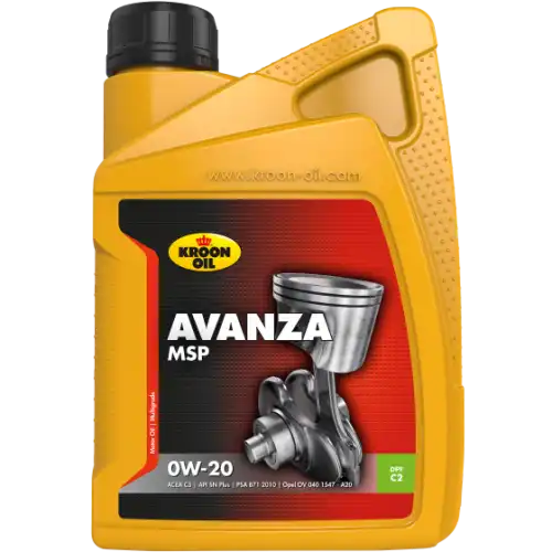 Масло моторное avanza msp 0w-20 1l ( 37349) KROON-OIL 37349