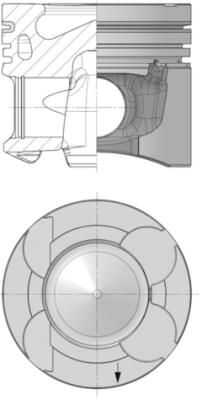 Поршень KOLBENSCHMIDT 40 363 601