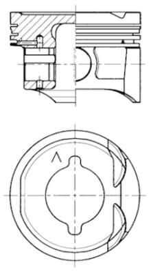 Поршень KOLBENSCHMIDT 41 284 600