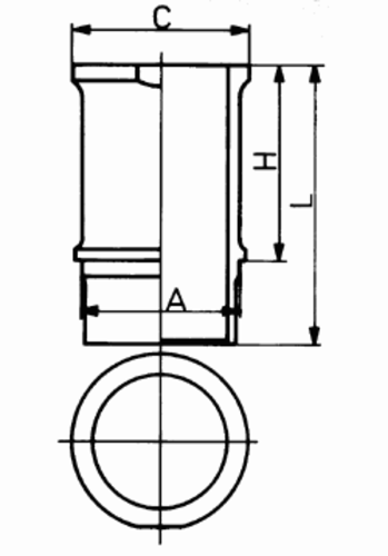 гильза KOLBENSCHMIDT 89 584 110