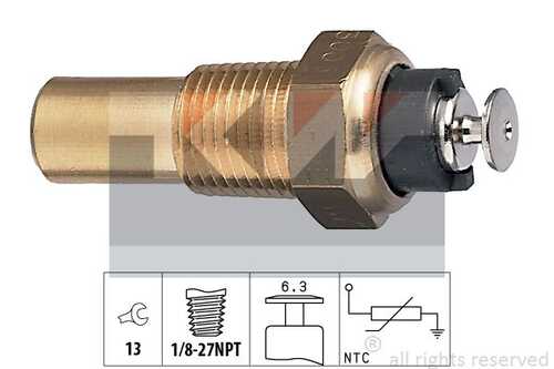 Датчик температуры охлаждающей жидкости KW 530005