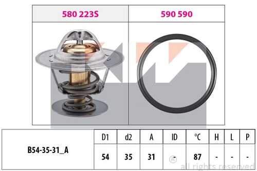 Термостат KW 580432