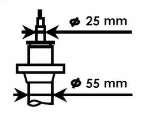 325700 KYB Амортизатор подвески