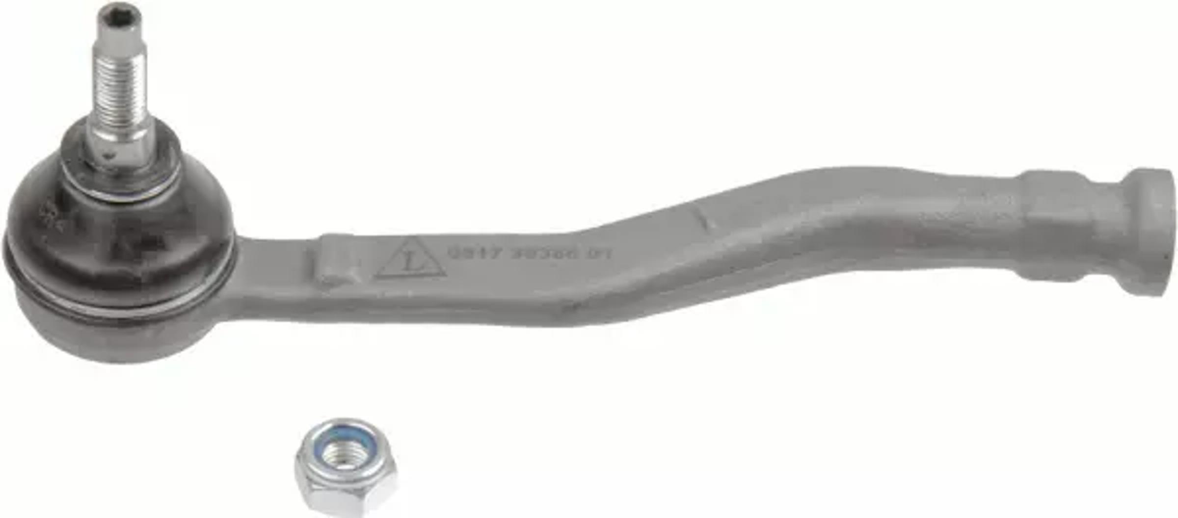 Наконечник рулевой тяги прав citroen c4 cactus 14- peugeot 208 03/12- 2008 13- LEMFÖRDER 3938601