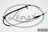 Трос стояночного тормоза LINEX 01.01.02