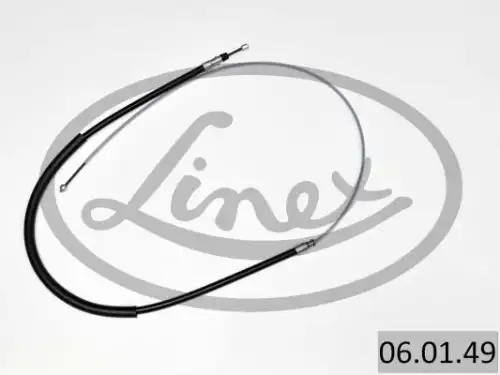 Трос стояночного тормоза bmw seria 3 20011- 1585/790мм LINEX 06.01.49