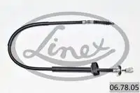 Трос стояночная тормозная система LINEX 06.78.05