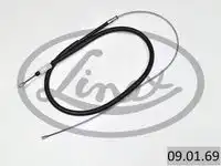 090169 трос стояночная тормозная система LINEX 090169