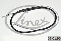 Трос стояночного тормоза citroen c5 2008- 2268/1442мм LINEX 09.01.90