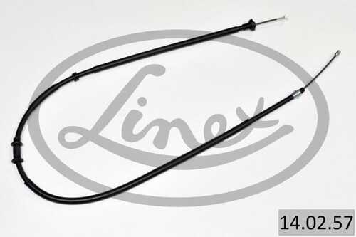 Трос стояночная тормозная система LINEX 14.02.57