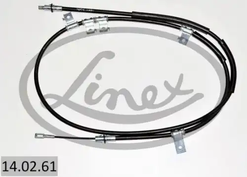 Трос стояночного тормоза прав fiat freemont 08/2011- 2300/1095мм LINEX 14.02.61