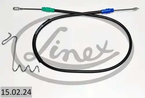 Трос стояночного тормоза прав ford transit rwd 2007- 1337/1115мм LINEX 15.02.24