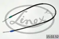 Трос стояночного тормоза лев ford transit 2006- 1532/1330мм