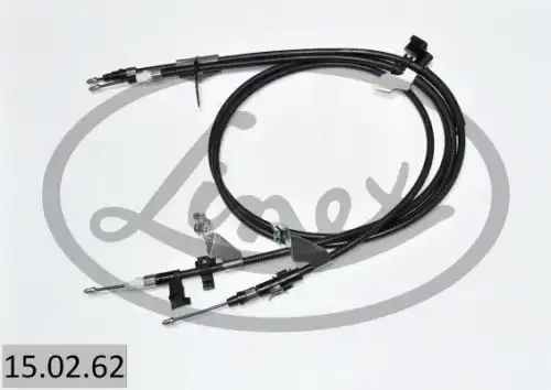 Трос стояночного тормоза ford kuga 2013- 202/1900+ 1925/1805мм LINEX 15.02.62