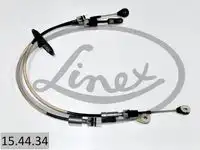 Трос кпп ford transit custom 2015- 1170+1106мм LINEX 15.44.34