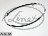 Трос стояночного тормоза LINEX 22.01.05
